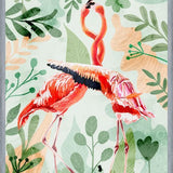 Cuadro Flamingo Love
