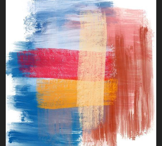 Cuadro Abstract Brush Strokes 6