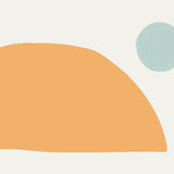 Canvas Simple shapes in soft tones 5