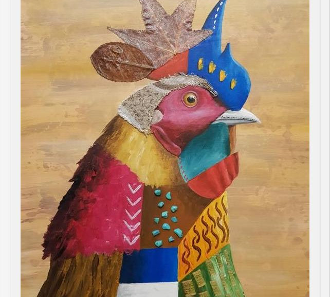 Cuadro Gallo 1