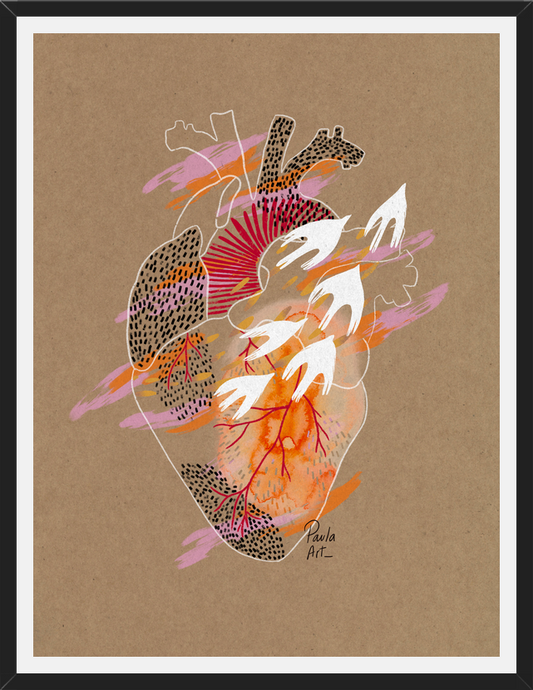 Cuadro Del corazón al corazón