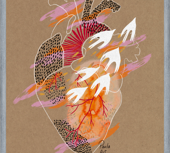 Cuadro Del corazón al corazón