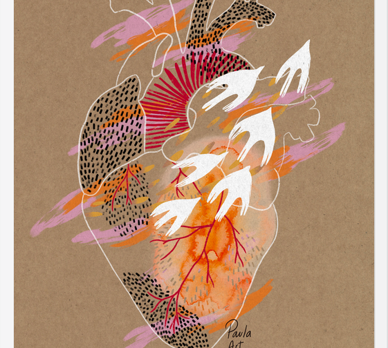 Cuadro Del corazón al corazón