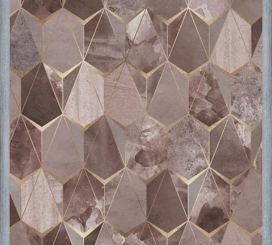 Cuadro Diamantes Rosa