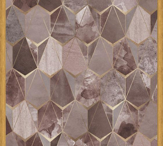 Cuadro Diamantes Rosa