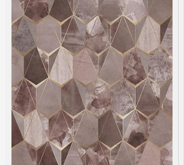 Cuadro Diamantes Rosa