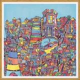 Cuadro Ilustración de Valparaiso, Chile