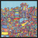 Cuadro Ilustración de Valparaiso, Chile