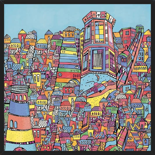 Cuadro Ilustración de Valparaiso, Chile