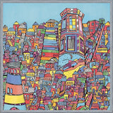 Cuadro Ilustración de Valparaiso, Chile