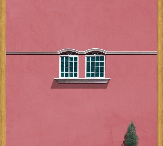 Cuadro Las ventanas y el pino