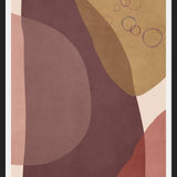 Cuadro Overlapping Organic Shapes