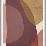 Cuadro Overlapping Organic Shapes