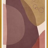 Cuadro Overlapping Organic Shapes