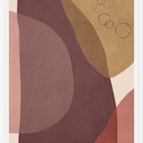Cuadro Overlapping Organic Shapes