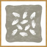Cuadro Hands Pattern Natural