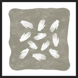 Cuadro Hands Pattern Natural
