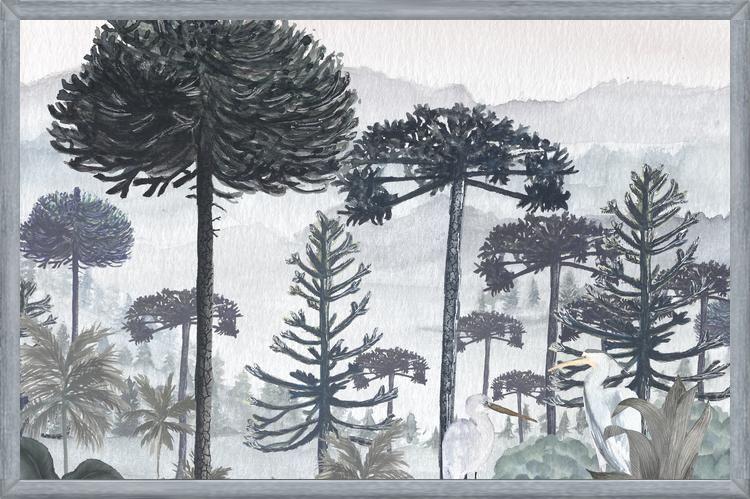 Cuadro Mural Bosque de Araucarias