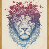 Cuadro Floral lion III