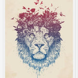 Cuadro Floral lion III