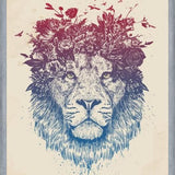 Cuadro Floral lion III