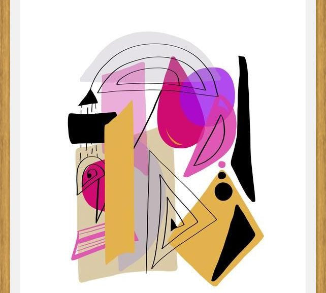 Cuadro Modern minimal forms 23