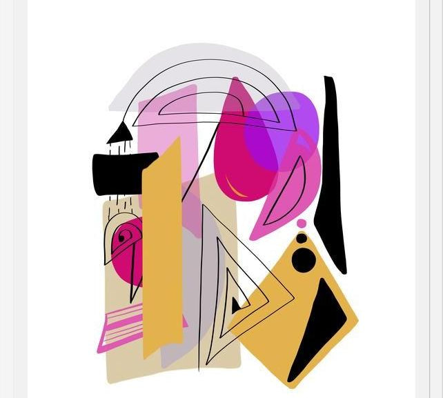 Cuadro Modern minimal forms 23