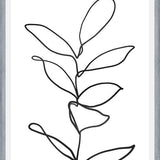Cuadro Lines Leaves II