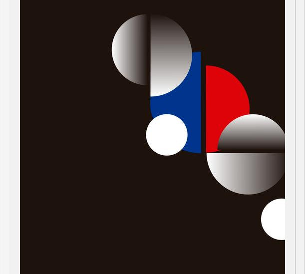 Cuadro Modern geometric abstract 11