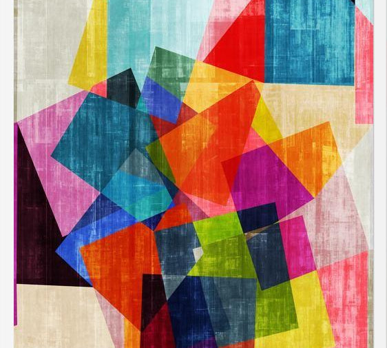 Cuadro La danza geometrica 1