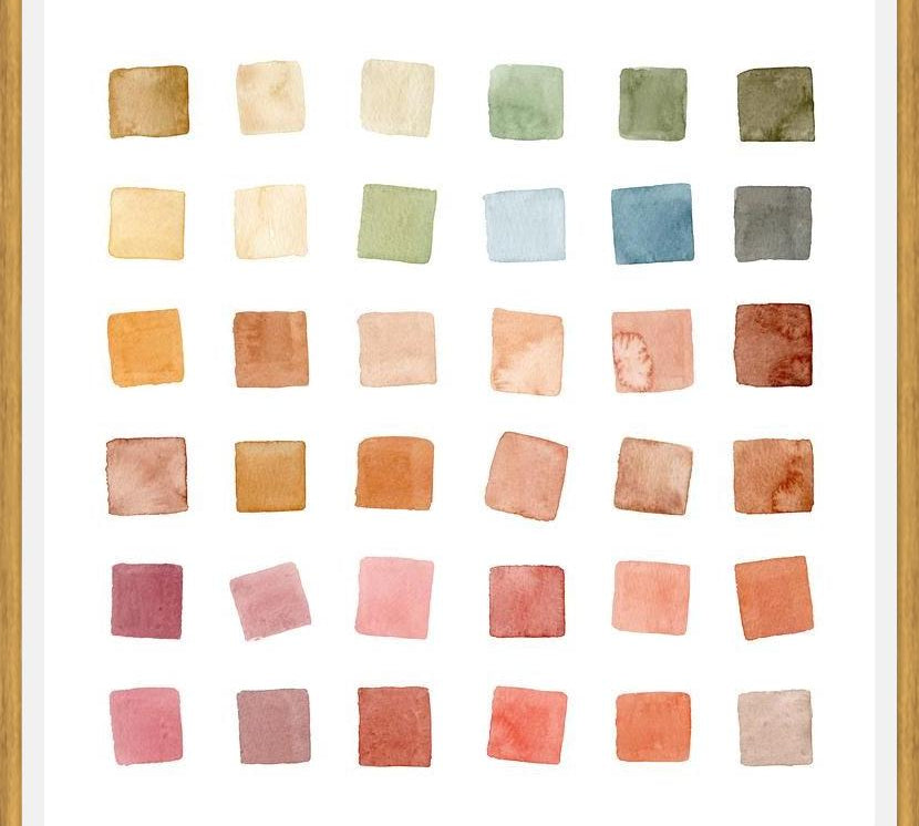 Cuadro Paleta de Colores
