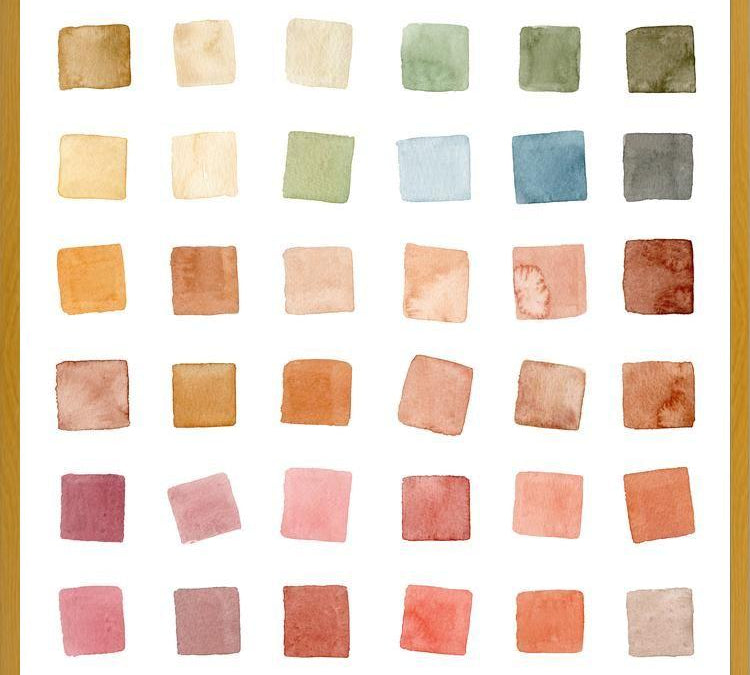 Cuadro Paleta de Colores