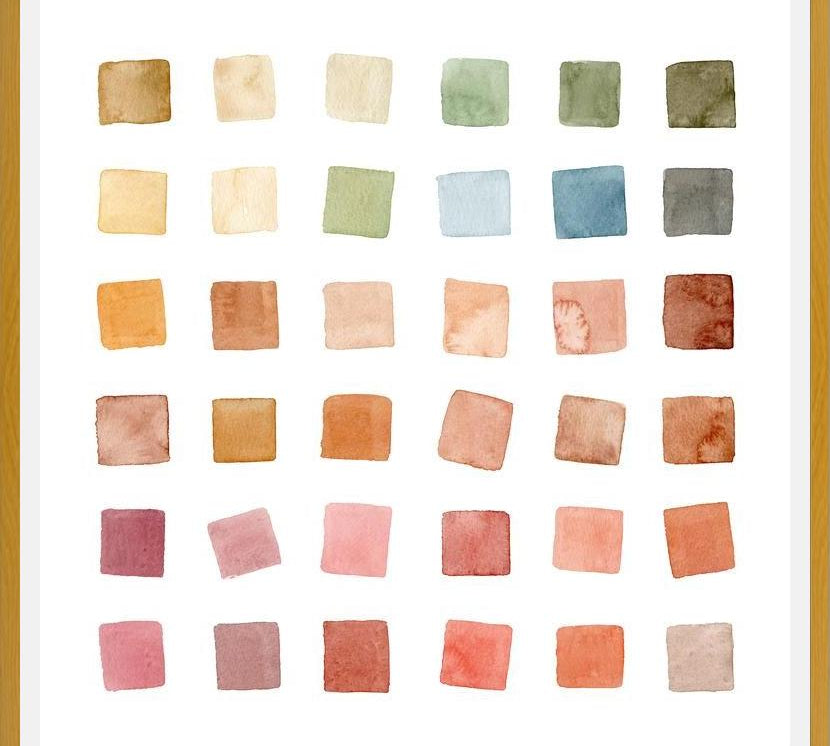 Cuadro Paleta de Colores