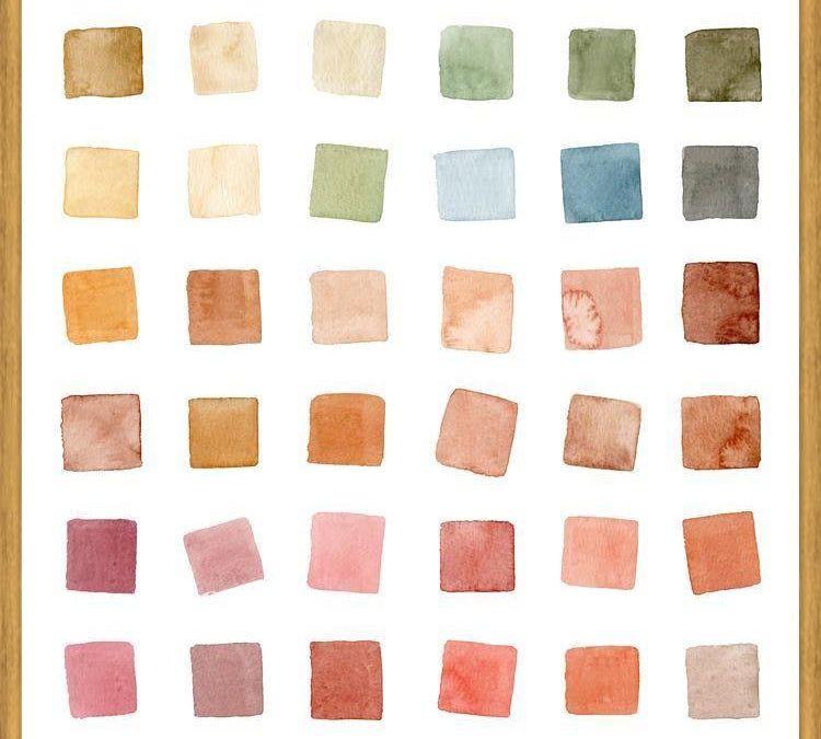 Cuadro Paleta de Colores