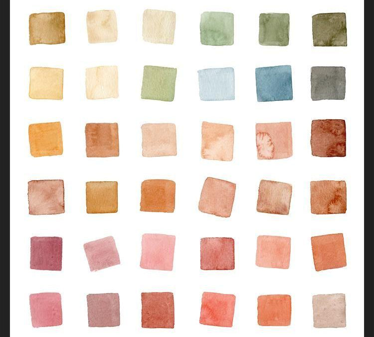 Cuadro Paleta de Colores