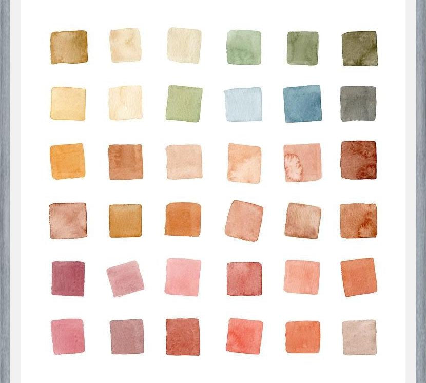 Cuadro Paleta de Colores