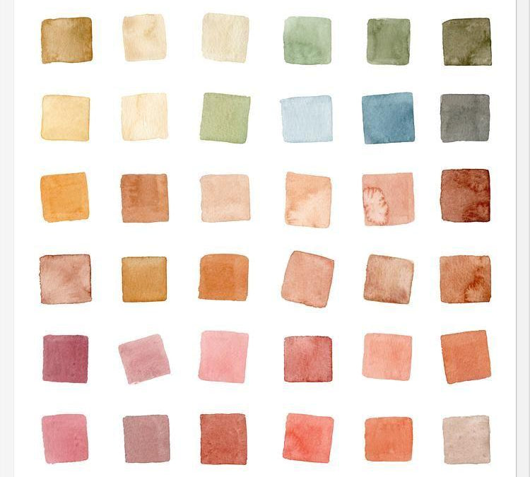 Cuadro Paleta de Colores