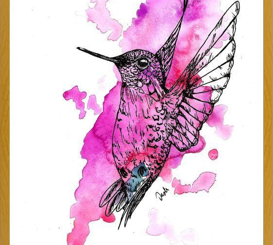 Cuadro Colibri 2