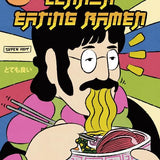 Canvas Lennon Eating Ramen