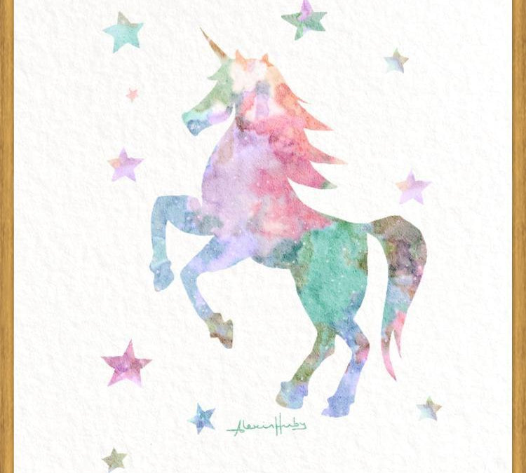 Cuadro Sweet Unicorn