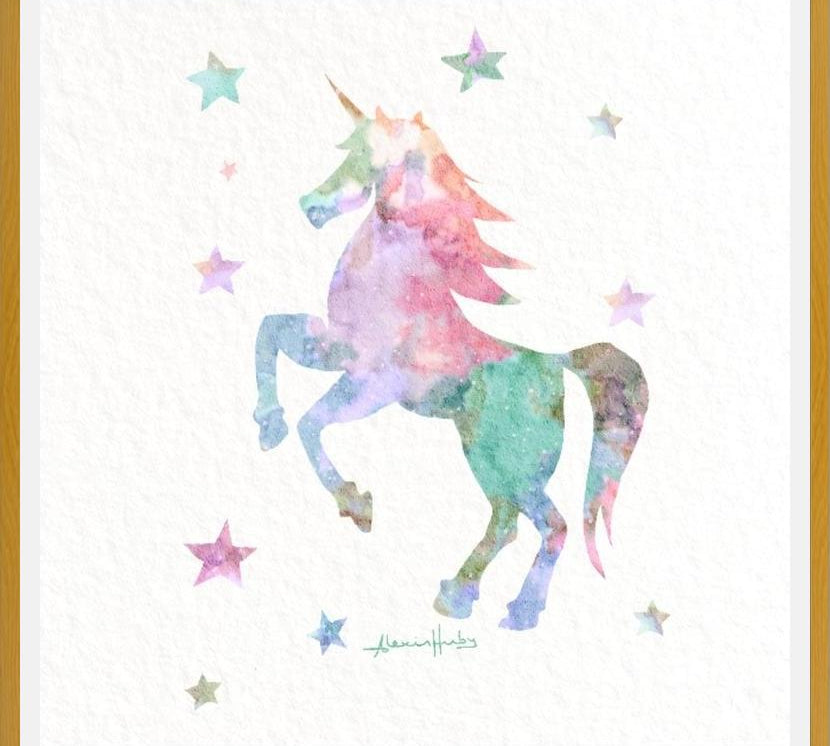Cuadro Sweet Unicorn