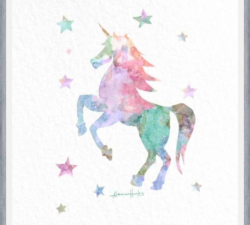 Cuadro Sweet Unicorn