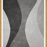 Cuadro Colección Ondas - Negro Y Blanco