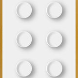 Cuadro Brick Toy - White