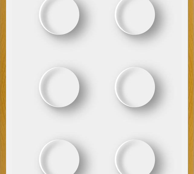Cuadro Brick Toy - White
