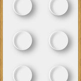Cuadro Brick Toy - White