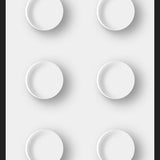 Cuadro Brick Toy - White