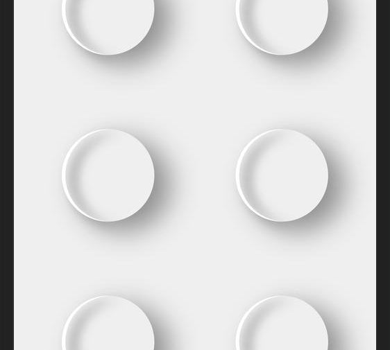 Cuadro Brick Toy - White