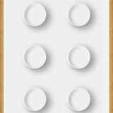 Cuadro Brick Toy - White