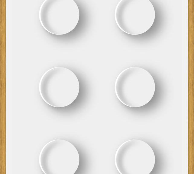 Cuadro Brick Toy - White